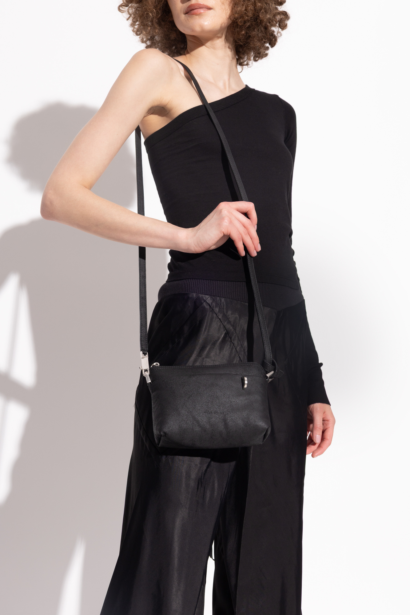 Rick Owens Leather bag `Small Adri` | Men's Bags | Vitkac